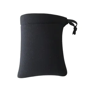 High quality small drawstring padding pouches neoprene component protecting bags