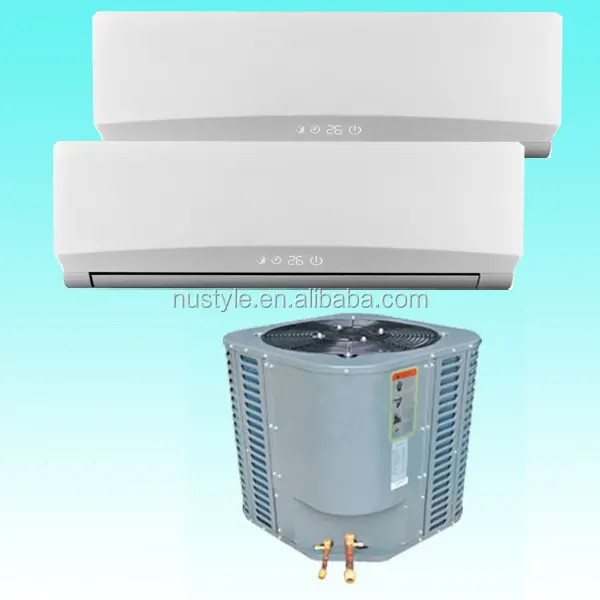 Inverter Air Conditioner 12000BTU, R410a, 50HZ, mit 3m anschluss kupfer rohr, 3.5m electricable kabel und alle zubehör