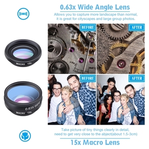 Apexel <span class=keywords><strong>10</strong></span> in 1 Kit di Lenti mobile smartphone attacco dell'obiettivo di macchina fotografica per il telefono mobile Astuto iPhone X XS <span class=keywords><strong>MAS</strong></span> - Product Image 5