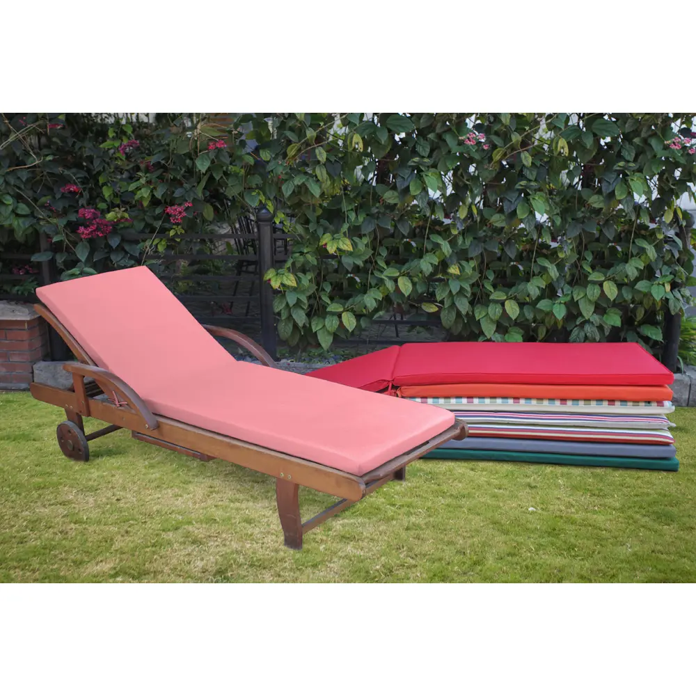 Lime 4 Pack *Lounger not included* Shopisfy Outdoor Water Resistant Sunbed Cushion