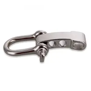 Stainless Steel U Shaped Shackles 5mm for Paracord Bracelets Adjustable