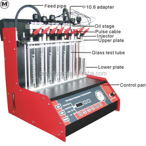 8 cilindros gasolina común carril probador del inyector de combustible y limpio - Product Image 2