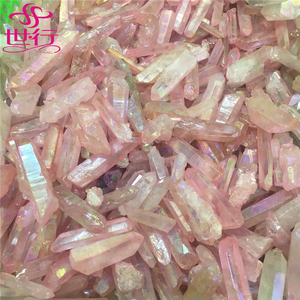 All'ingrosso naturale angelo Aura quarzo cristallo grezzo bastoncino per la <span class=keywords><strong>guarigione</strong></span> e gli scopi decorativi - Product Image 4