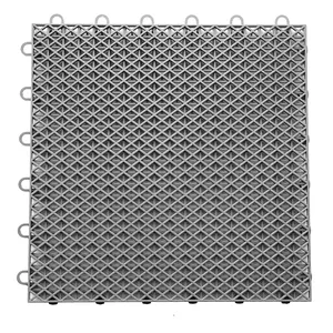 Topcourts wholesale waterproof interlocking mat tiles 100% new pp plastic garage floor