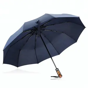 비와 태양 우산을위한 대형 접이식 우산 성인용 럭셔리 여행 OEM ODM 골프 우산