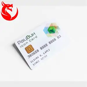 Tamanho original do crédito PVC PVC Contato Smart IC Card Chip Negócios PVC Chip Cartões para Controle de Acesso