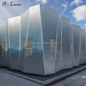 Panel de fachada de Metal perforado de aluminio decorativo Exterior - Product Image 2
