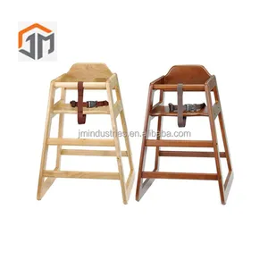 EN14988 Chứng Nhận Nhà Hàng Bé Bằng Gỗ Cao Ghế - Product Image 1