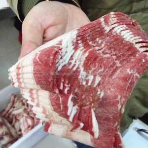 La más nueva máquina cortadora de carne de costillas de cerdo Bacon, rebanadoras de tocino de pescado a la venta - Product Image 6