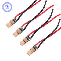 Module Laser à points rouges, en laiton, 6.0mm 650nm 5mw 3V