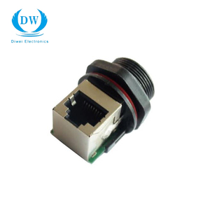 Anti-corrosão antitruste RJ45 IP54 conector à prova d' água para equipamento fotográfico - Product Image 1
