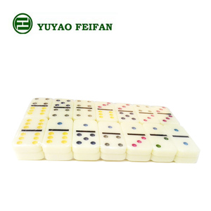 Professionnel dominos en plastique colorés, <span class=keywords><strong>train</strong></span> mexicain dominos - Product Image 3