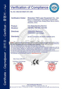 nuevo molde de cartón con láser morir de <span class=keywords><strong>corte</strong></span> automático y cnc de flexión de la máquina de fabricación - Product Image 5