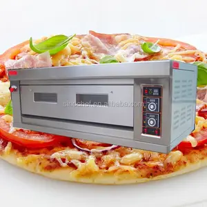 Pizza Oven 1-Deck, 3-Lade Gas Bakkerij Oven/Keuken Bakken Apparatuur/Eten Bakkerij Machine