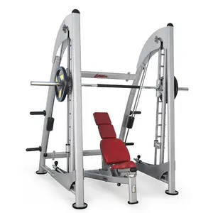 Penjualan Terbaik Gym Fitness Multifungsi Body Building Smith Machine untuk Gym Fitness Machines