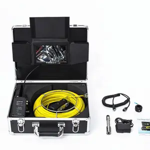 20M Cable 23mm Lens Drain Industrial Endoscope 7 inch Monitor Sewer Pipe Inspection Camera System Used For Pipe Inspection