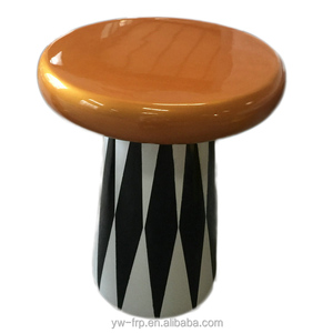 <span class=keywords><strong>Table</strong></span> <span class=keywords><strong>basse</strong></span> et <span class=keywords><strong>tabouret</strong></span> en fibre de verre Bosa, petit modèle, pour salon d'hôtel moderne ou chambre à coucher - Product Image 2