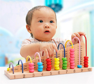 Yimfq — cadre à perles en <span class=keywords><strong>bois</strong></span> pour bébés, <span class=keywords><strong>boulier</strong></span> préscolaire, calculatrice de comptage, jouets éducatifs pour enfants, nouvelle collection - Product Image 5