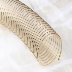 Pu Saug spiral vakuum 1 Zoll flexibler Luft schlauch