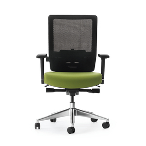 3D Adjustable arms modern commercial Office swivel chair with wheels - Product Image 2