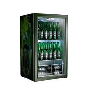 Meisda SC98 98L Refroidisseur d'affichage de boissons Offre Spéciale Congelateur de porte en <span class=keywords><strong>verre</strong></span> pour vitrine de supermarché - Product Image 1