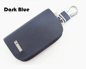 car key wallet fashion design leather auto key cover for Toyota Peugeot Volvo
