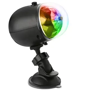 Luz LED de bola de discoteca para dj, barra de coche, fiesta de cumpleaños, resistente al agua, CC de 5V, 3W, RGB, USB