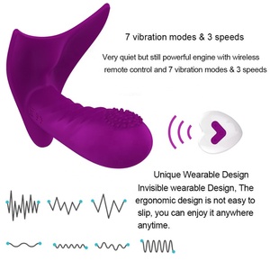 Máy Rung Chức Năng Làm Nóng Sạc USB, Máy Rung Quần Lót Yên Tĩnh Điều Khiển Từ Xa Máy Kích Thích Âm Vật Di Động - Product Image 2
