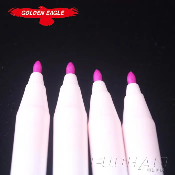 Een Stuk Naaien Pen Enkele Tip, Roze, Auto Vanishing Air Uitwisbare Gebruikt Voor Markering Op De Stof