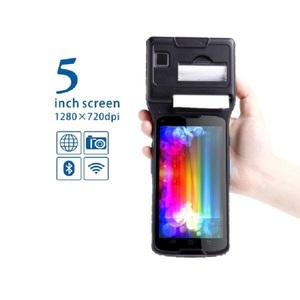 5.0 pulgadas portátil PDA <span class=keywords><strong>Android</strong></span> 5.1 escáner de código de barras de mano con impresora 1.3 GHz CPU - Product Image 3