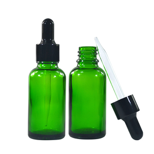 Bán Hot rõ ràng hổ phách màu xanh lá cây màu xanh 5 ml 10 ml 15 ml 20 ml 30 ml 50 ml 60 ml 100 ml 120 ml chai thủy tinh nhỏ giọt với nắp nhôm - Product Image 2
