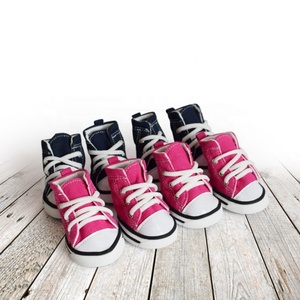 Heyri Pet vendita calda pet dog denim scarpe di tela all'ingrosso prezzo a buon mercato sport per il tempo libero impermeabile antiscivolo scarpe di tela per cani da compagnia - Product Image 2