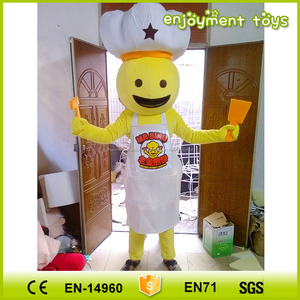 Hombre Traje de La Mascota de adultos de dibujos animados <span class=keywords><strong>Cocinero</strong></span>, venta caliente <span class=keywords><strong>cocinero</strong></span> trajes para el evento o fiesta EM-76 - Product Image 1