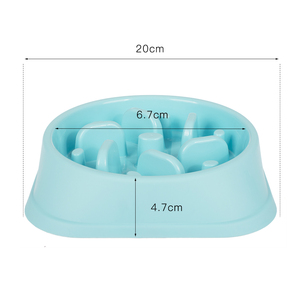 Toptan Fabrika Üreticisi Özel Kişiselleştirilmiş Boş Yavaş Yeme Besleme Gıda Pet Köpek Kase Besleyici - Product Image 5