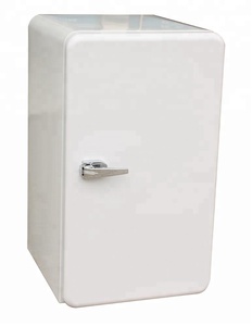 Refrigerador <span class=keywords><strong>Retro</strong></span> de Acero Inoxidable para el Hogar Bc-90r con Cerradura - Product Image 2