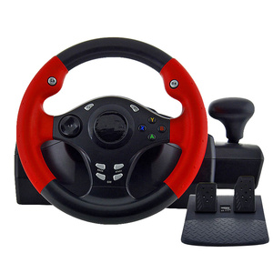 Volant de course en alliage C-STAR NS-9812 avec moteur à vibrations pour <span class=keywords><strong>PC</strong></span>/P3 et Euro <span class=keywords><strong>Truck</strong></span> <span class=keywords><strong>Simulator</strong></span> 2 - Prix de gros Chine - Product Image 2