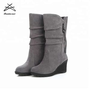 Botas de tacón medio para mujer, botas de nieve para invierno, gran oferta, <span class=keywords><strong>2018</strong></span> - Product Image 3