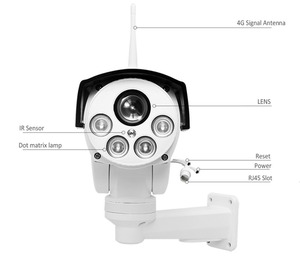 4G tarjeta <span class=keywords><strong>SIM</strong></span> Wifi al aire libre cámara inalámbrica <span class=keywords><strong>IP</strong></span> CCTV - Product Image 4