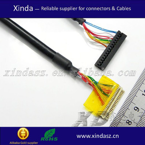 Cable de encargo, 3.5DC <span class=keywords><strong>al</strong></span> cable 1XLR, 3.5DC a 2XLR LVDS cable del mazo de cables cable.and - Product Image 1