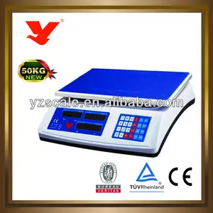 balanzas electronic digital pricing scale / vegetable weighing machine