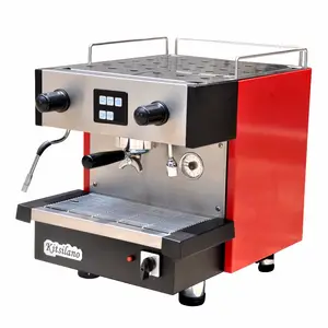 Cafetera italiana semiespresso para uso comercial/Hotel, máquina para hacer café, capuchino, 9 Bar, 6L, para Chef