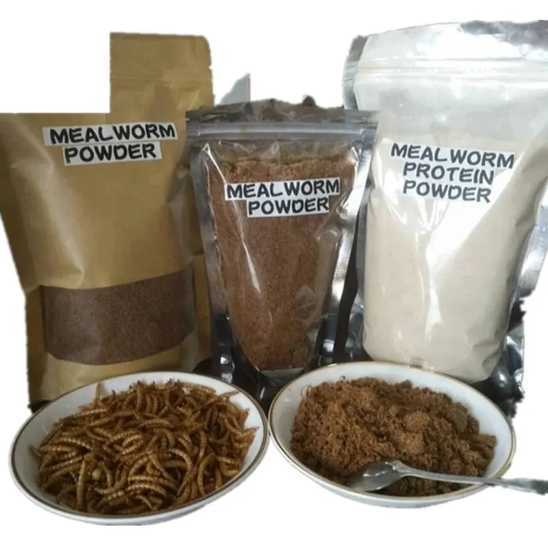 High Nutrient Bird Food & Fish Food Dried Mealworm Powder