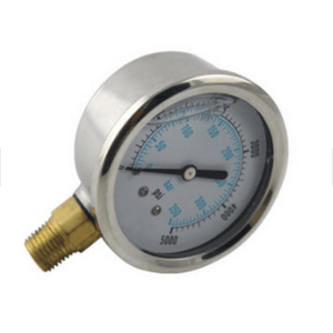 63mm óleo preenchido manômetro 350bar <span class=keywords><strong>5000psi</strong></span> - Product Image 2