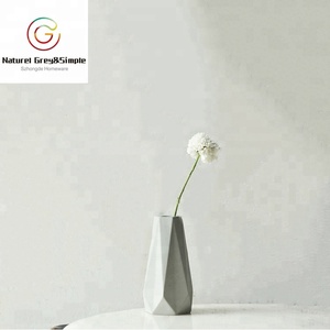 Vasi geometrici a buon mercato a singolo fiore moderni vasi di fiori in <span class=keywords><strong>cemento</strong></span> - Product Image 3