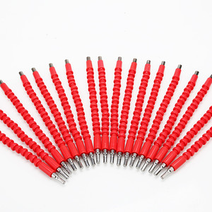 295mm Elektronik Bohrer Schwarz/Rot Flexible Welle Bits Verlängerung Schraubenzieher Bit Halter Verbinden Link - Product Image 3