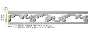 Ornements en polyuréthane haute densité décoration de panneau mural intérieur PU route mur bordure fenêtre <span class=keywords><strong>corniche</strong></span> - Product Image 4