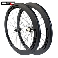 Rodas de carbono 24 38 50 60 88mm de profundidade 23 25mm, largura, bicicleta de estrada, com perfil de powerway r13 hub tubular ou clincher