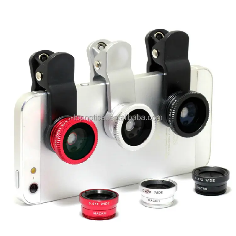 New arrive universal fisheye clip lens 180 degrees lens for iphone 6 and other mobile phones