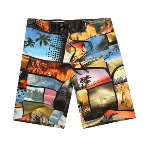 Short de bain de plage personnalisé pour hommes, cycliste, sublimation, planche, offre spéciale, 2020