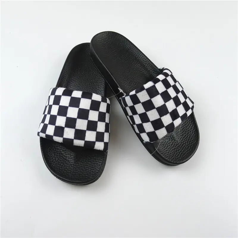 Short Pile Hard-Wearing PVC Slipper